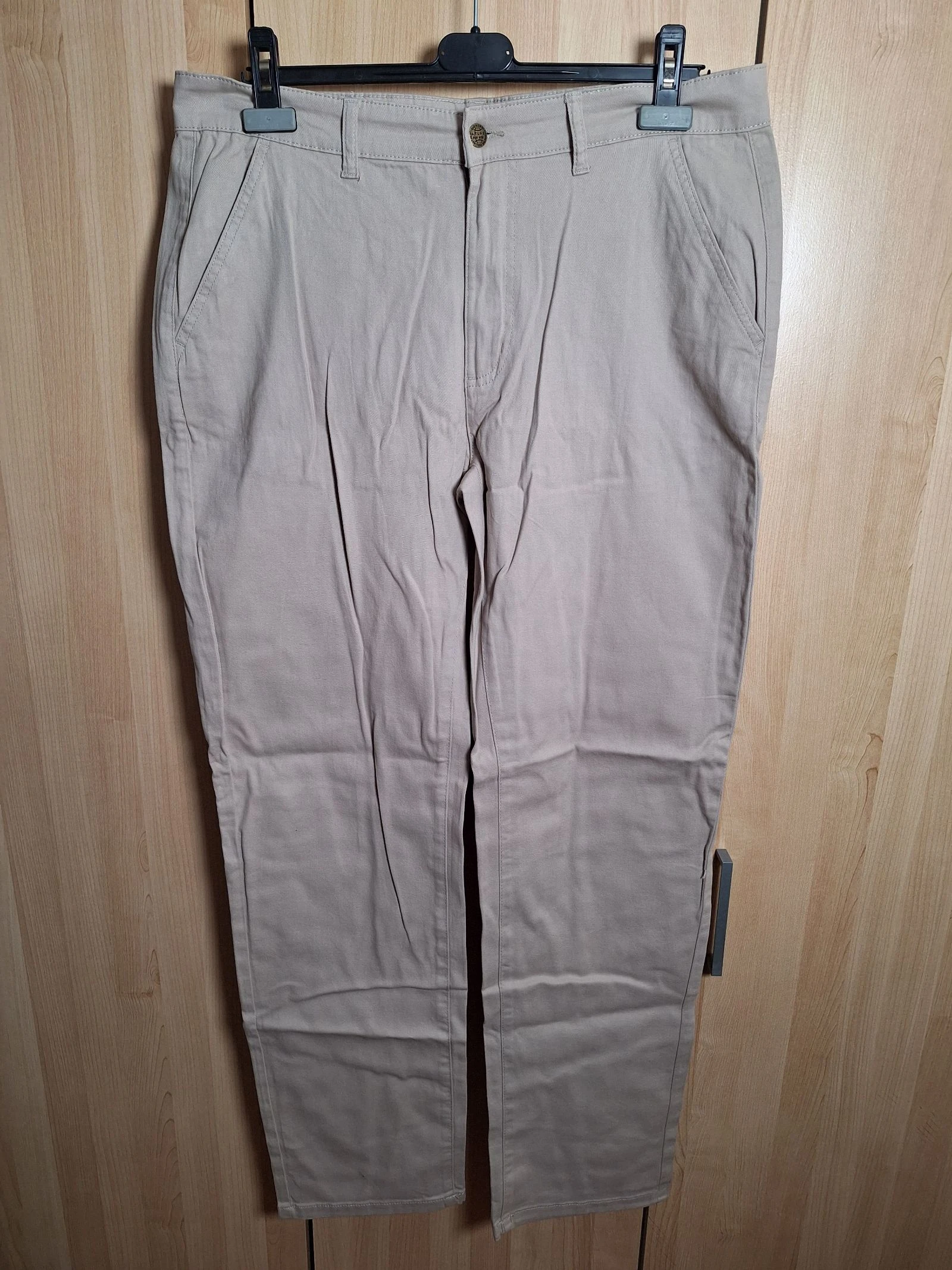 pantalon chino homme beige atlas for men taille 44 neuf